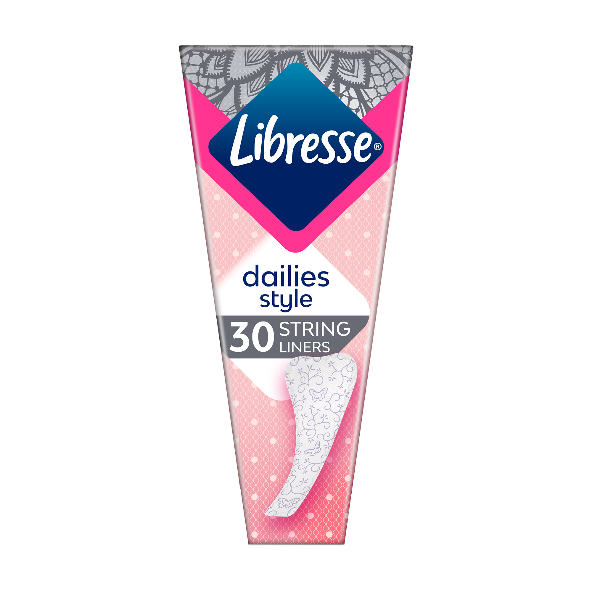 Щоденні прокладки Libresse Dailies Style String Liners, 30 шт